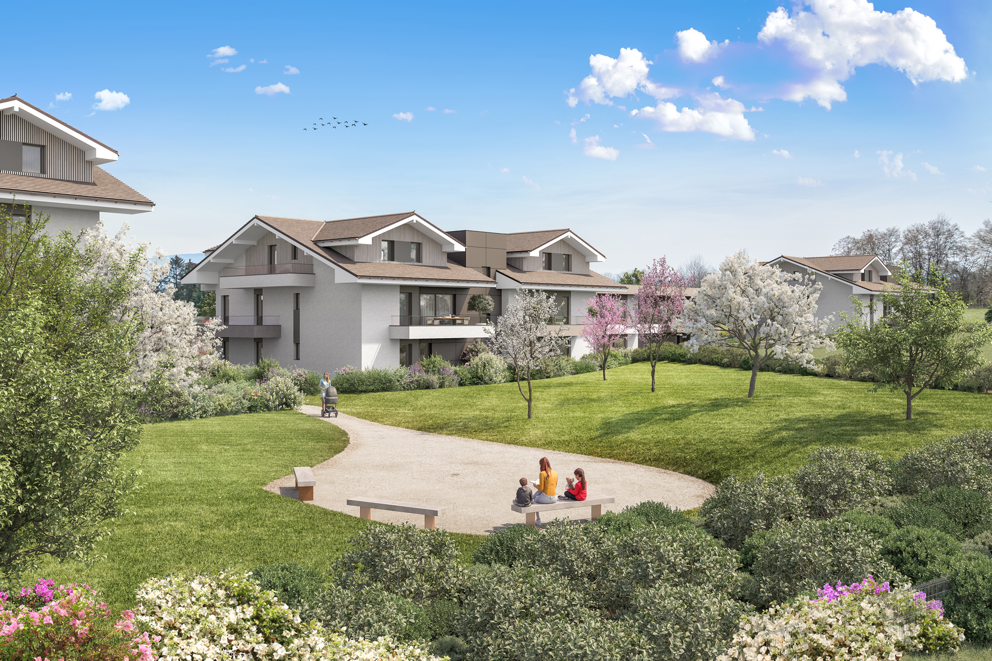Programme neuf, appartements neufs à Cessy